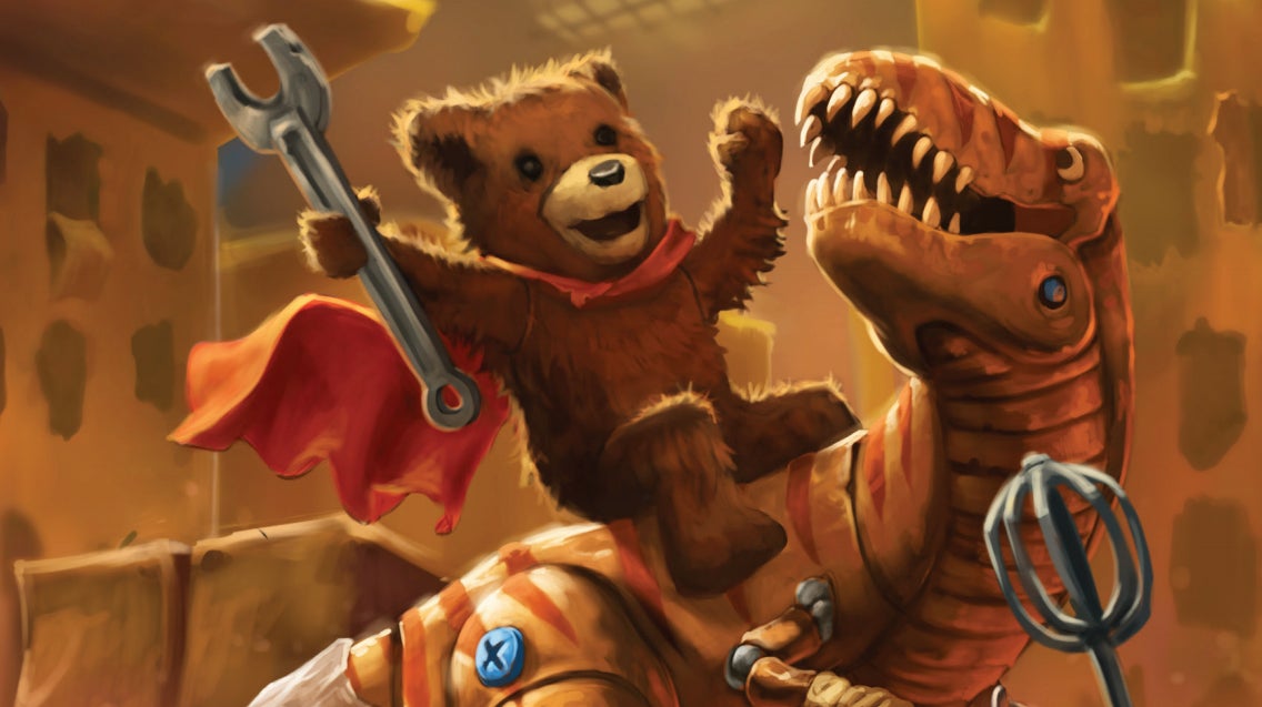 Fuck yeah. This teddy bear’s living her best life.