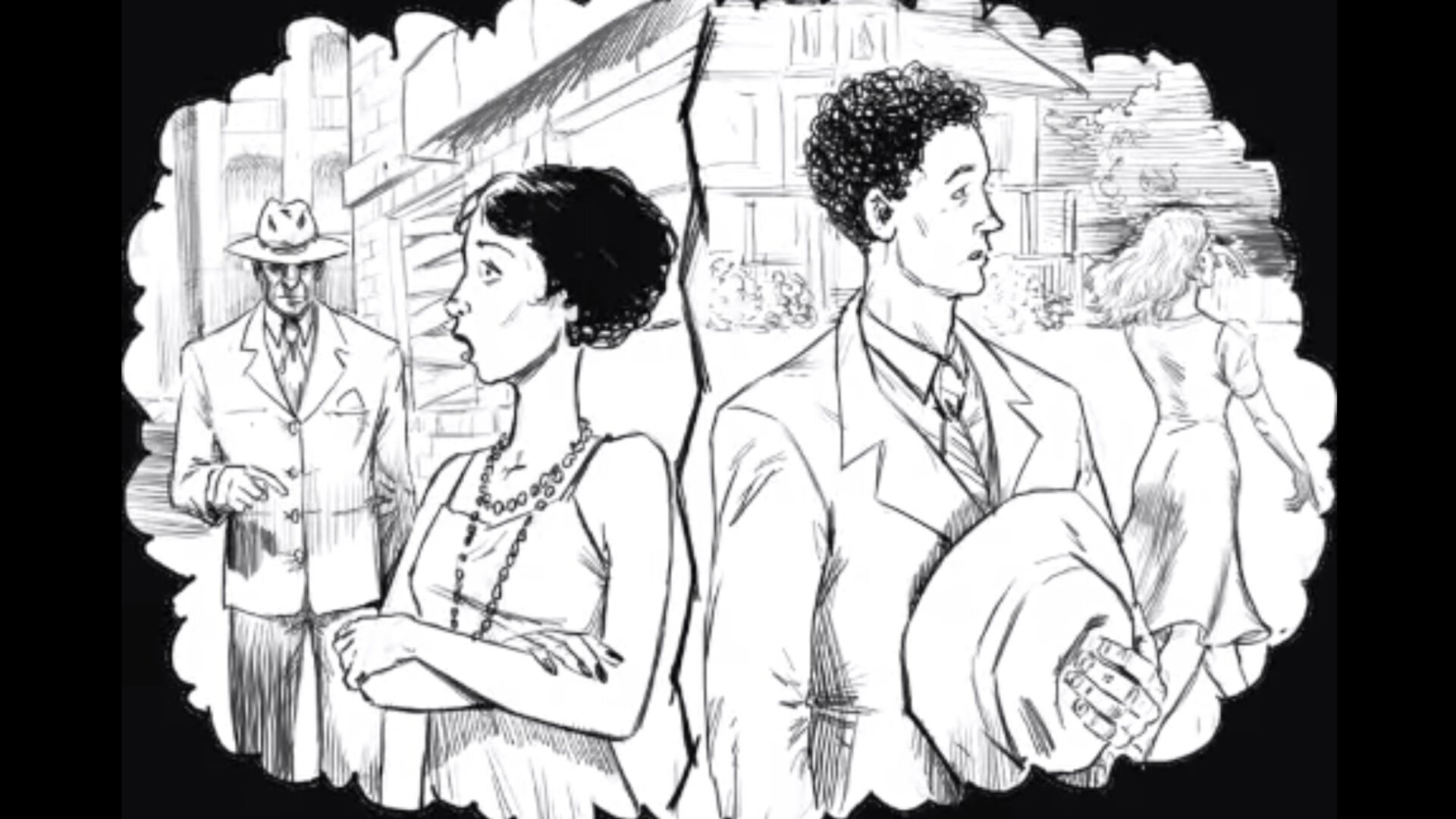 Maybe they’re breaking up, or a giant earthquake happened?