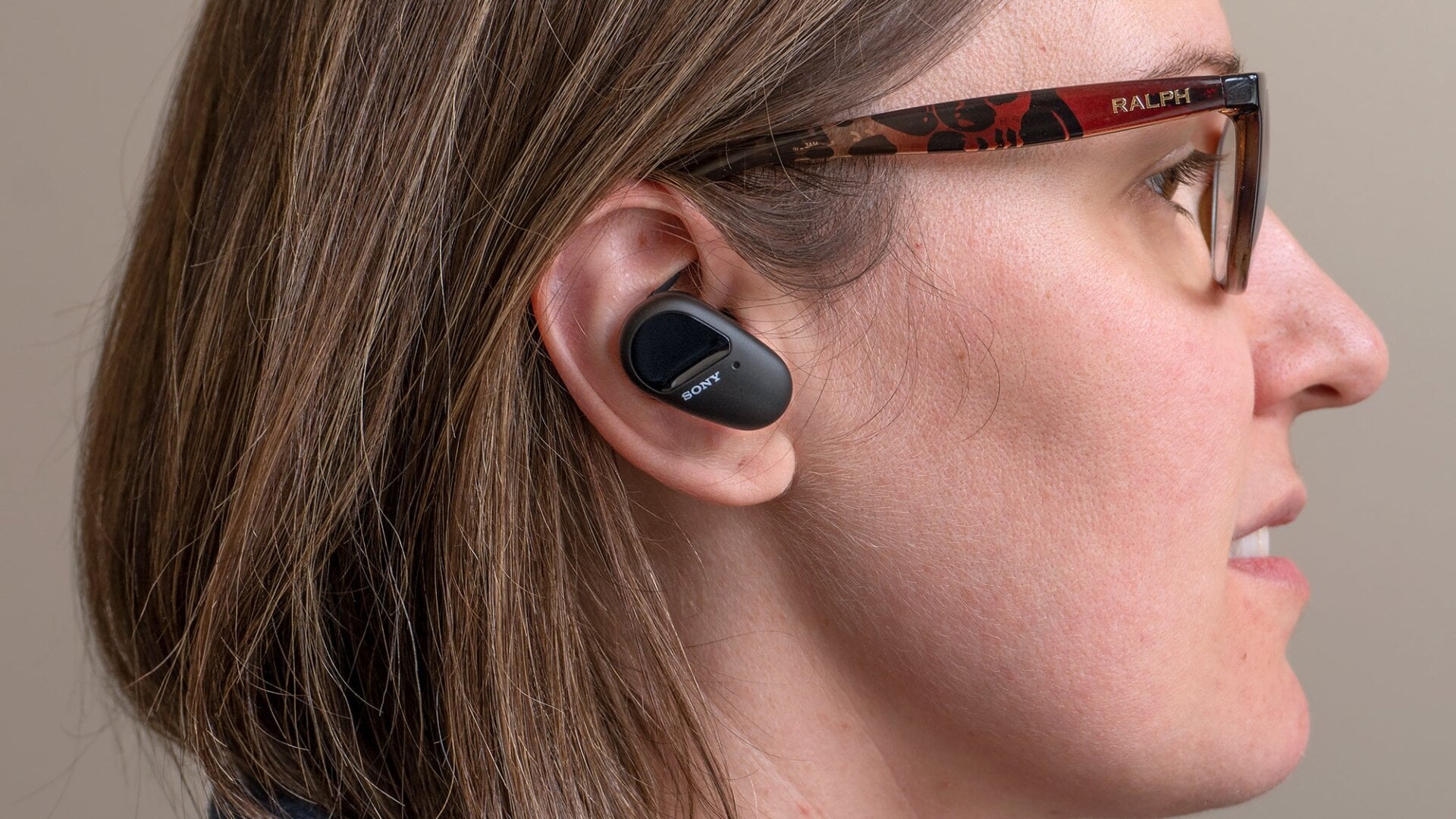 The Sony WF-SP800Ns don’t disappear into your ears like the excellent Jabra Elite Active 75t earbuds do, but they’re not gigantic, either, given they boast excellent noise-canceling capabilities.