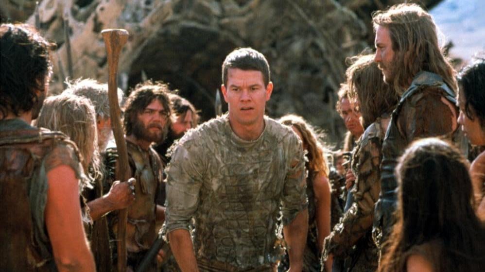 Mark Wahlberg in Tim Burton’s Planet of the Apes.