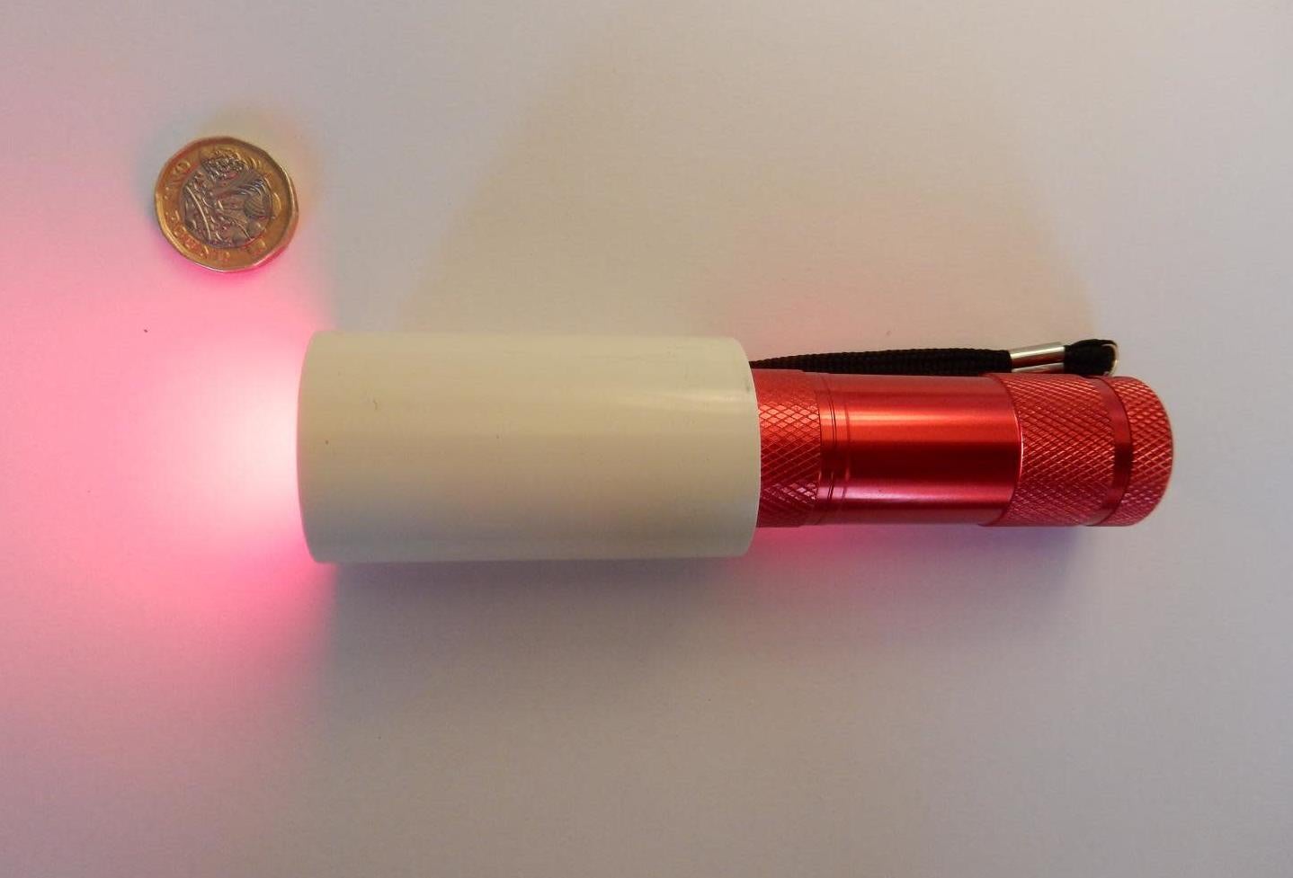 An example of handheld LED torch used in study.