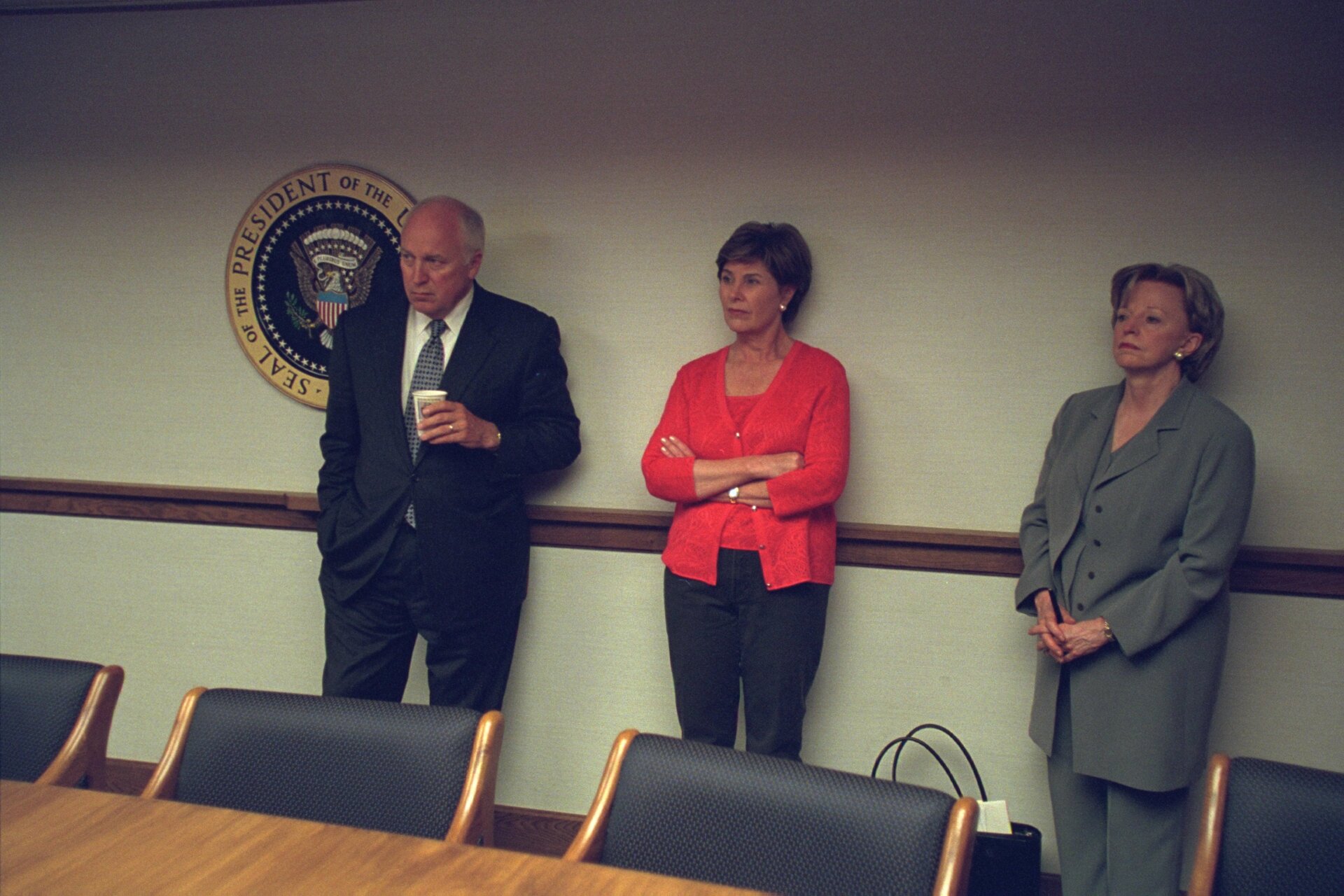 The Presidential Emergency Operations Center on September 11, 2001