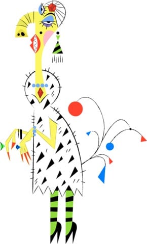 The Picasso-inspired Duchess.