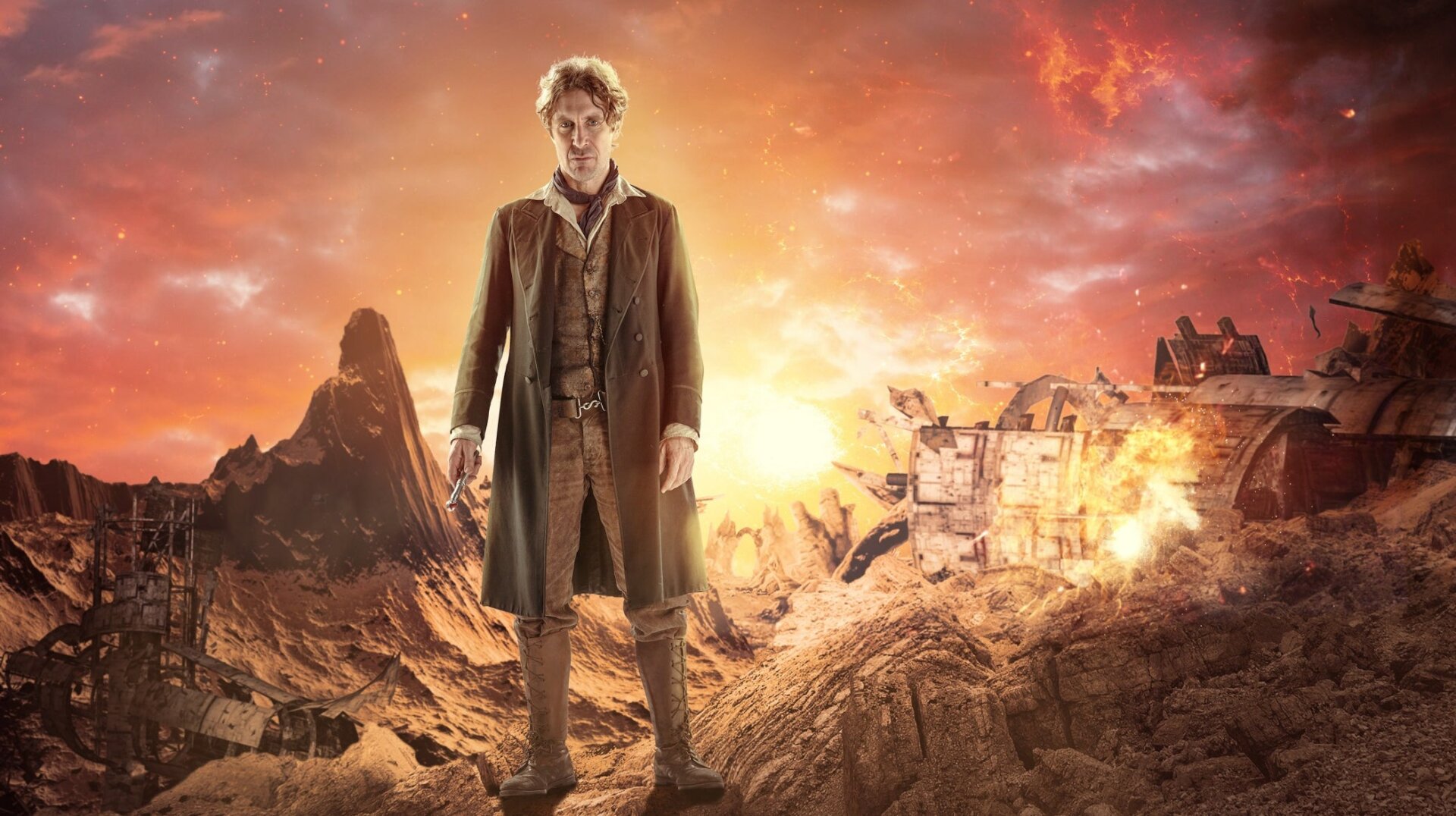 Paul McGann’s Doctor.