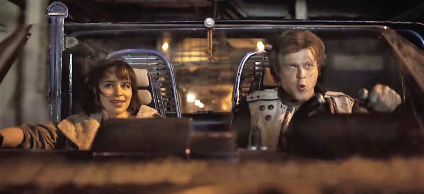 The white does nothing for Han.