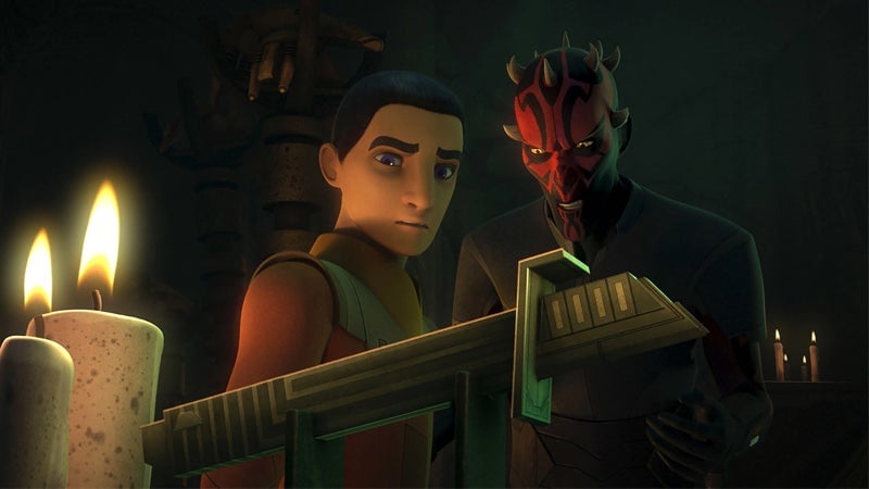 Maul tempts Ezra with a dark blade that holds a long legacy.