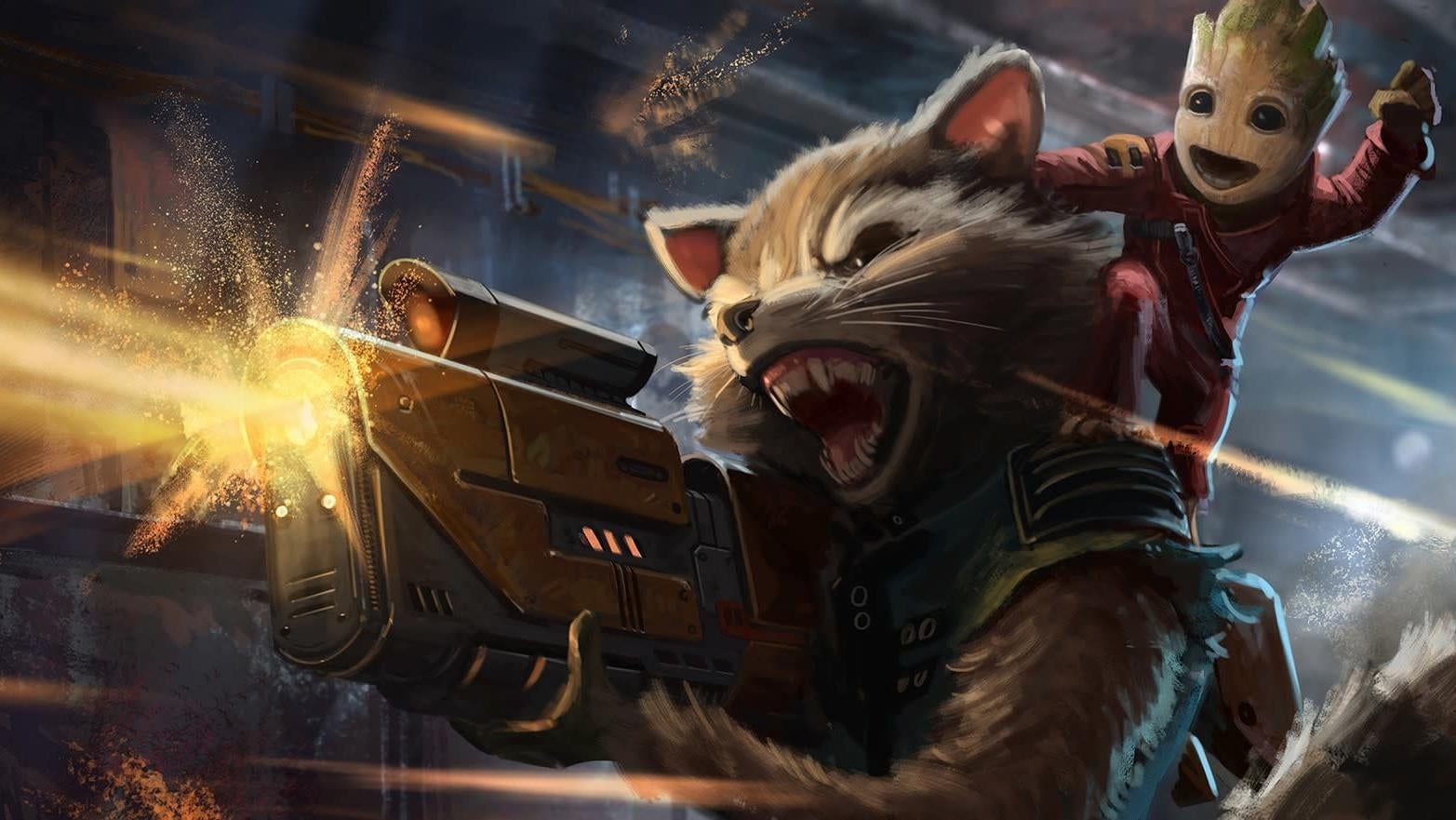 Guardians of the Galaxy Vol. 2 concept art by Jackson Sze.