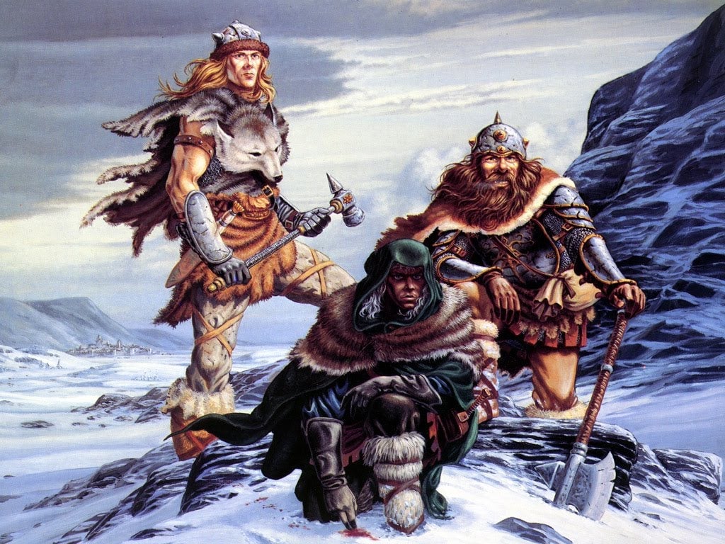 Larry Elmore’s art for the cover of the original 1988 release.