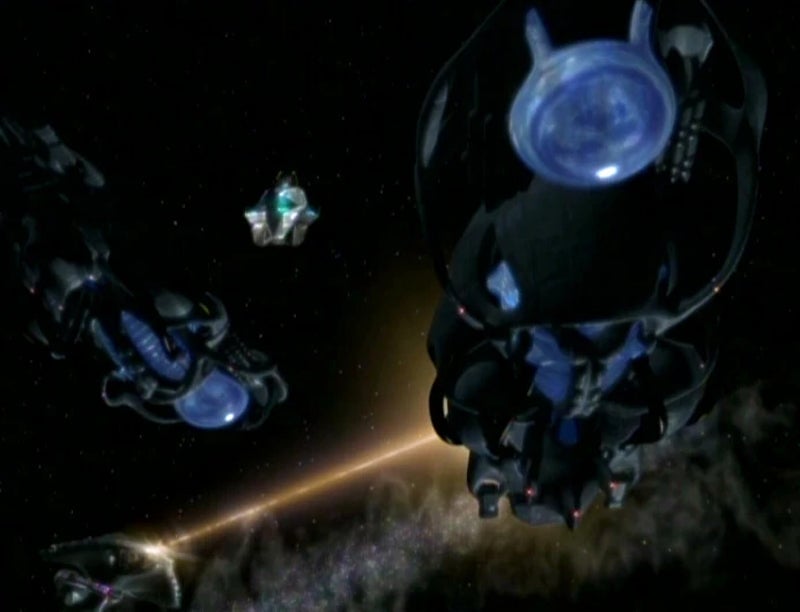 What are the weird blue blobs for? No idea.