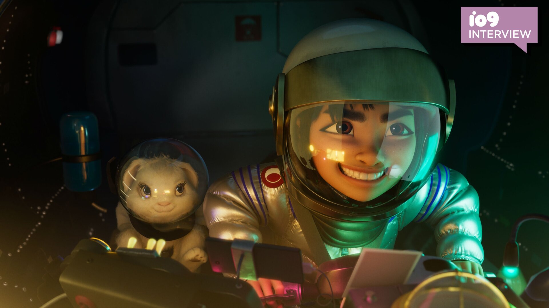 Fei Fei and her bunny head to the moon in Over the Moon.