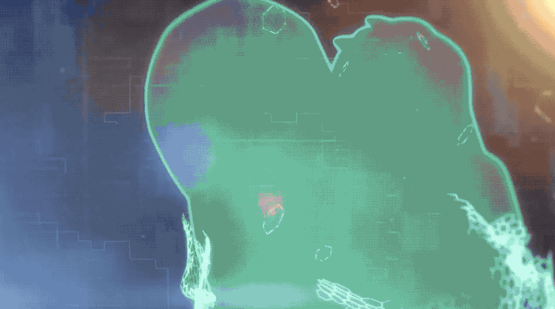 Greymon completing his evolution.