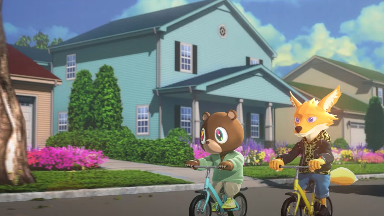 Kanye Bear and Kid Fox.