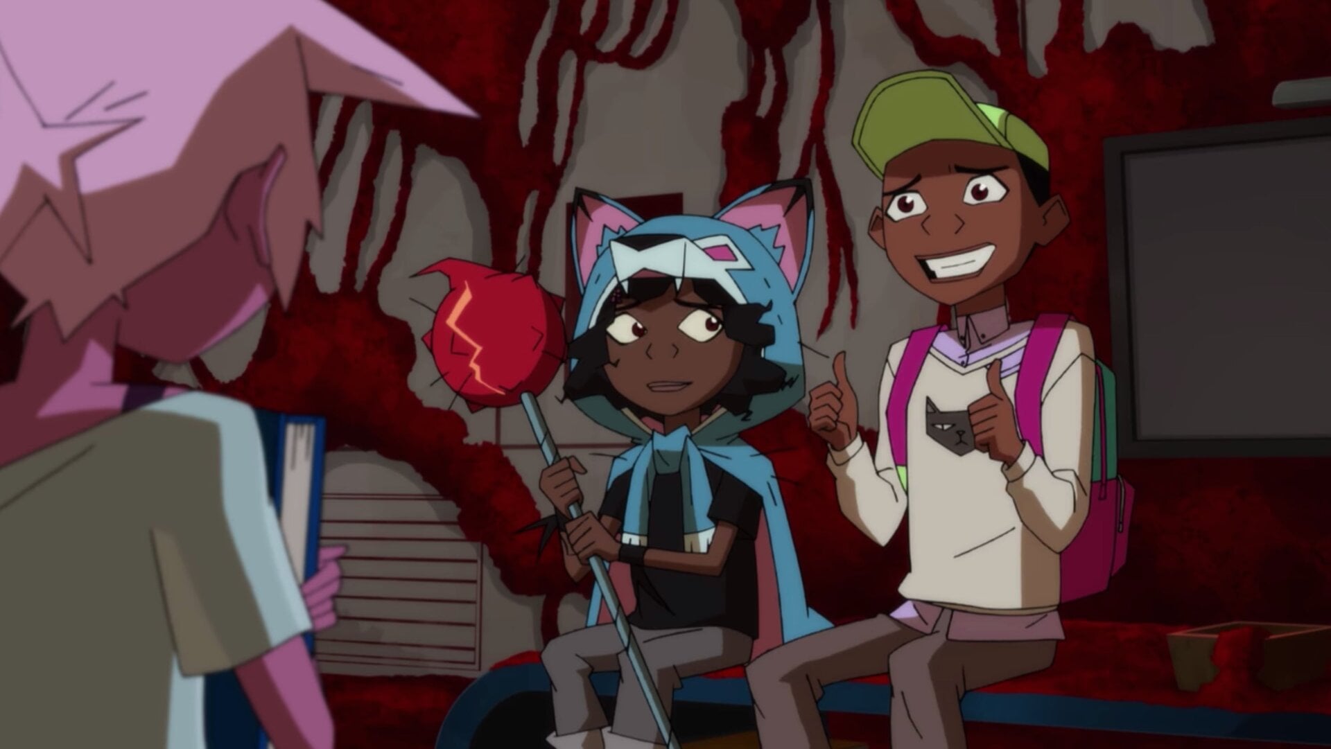 My face every time Kipo talked about being the subject of genetic engineering.