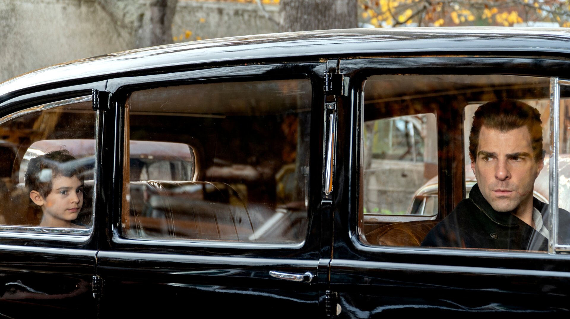 Jason David as Bruce Wayne McQueen, reluctant passenger in the Manx-mobile.