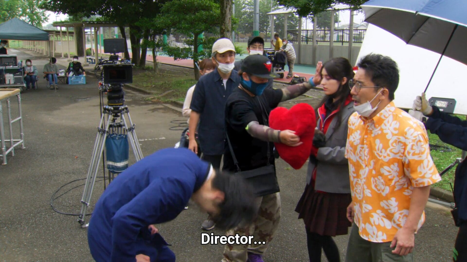 Kiramei Blue’s day job, now with much more social distancing.