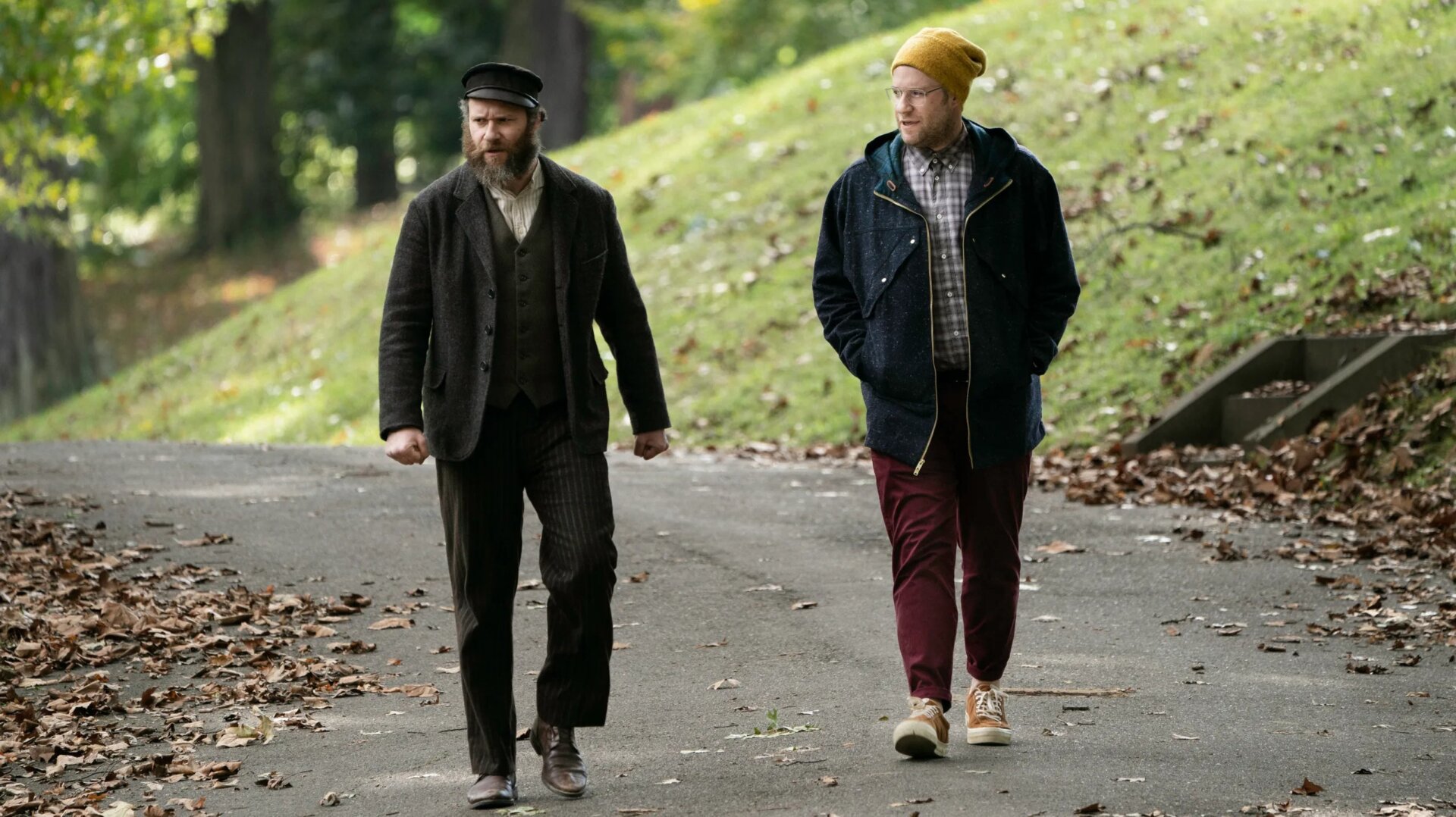 Seth Rogen opposite... Seth Rogen.