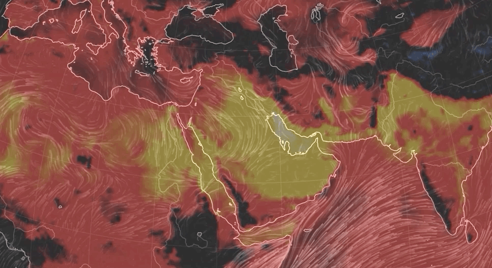 Gif: Earth Wind Map