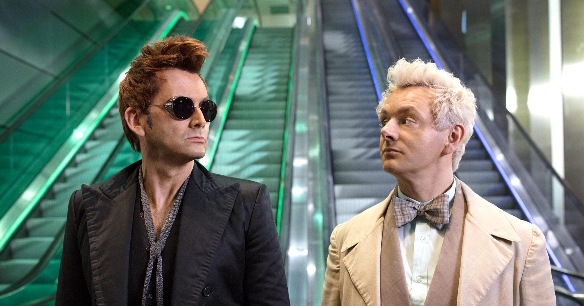 We could all use a little more Crowley (David Tennant) and Aziraphale (Michael Sheen) in our lives.