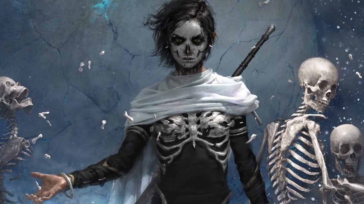 A crop of the most excellent cover of Harrow the Ninth.