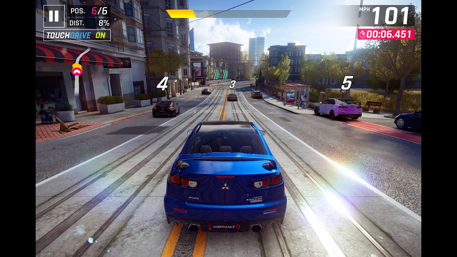Screenshot: Asphalt 9: Legends/Gizmodo