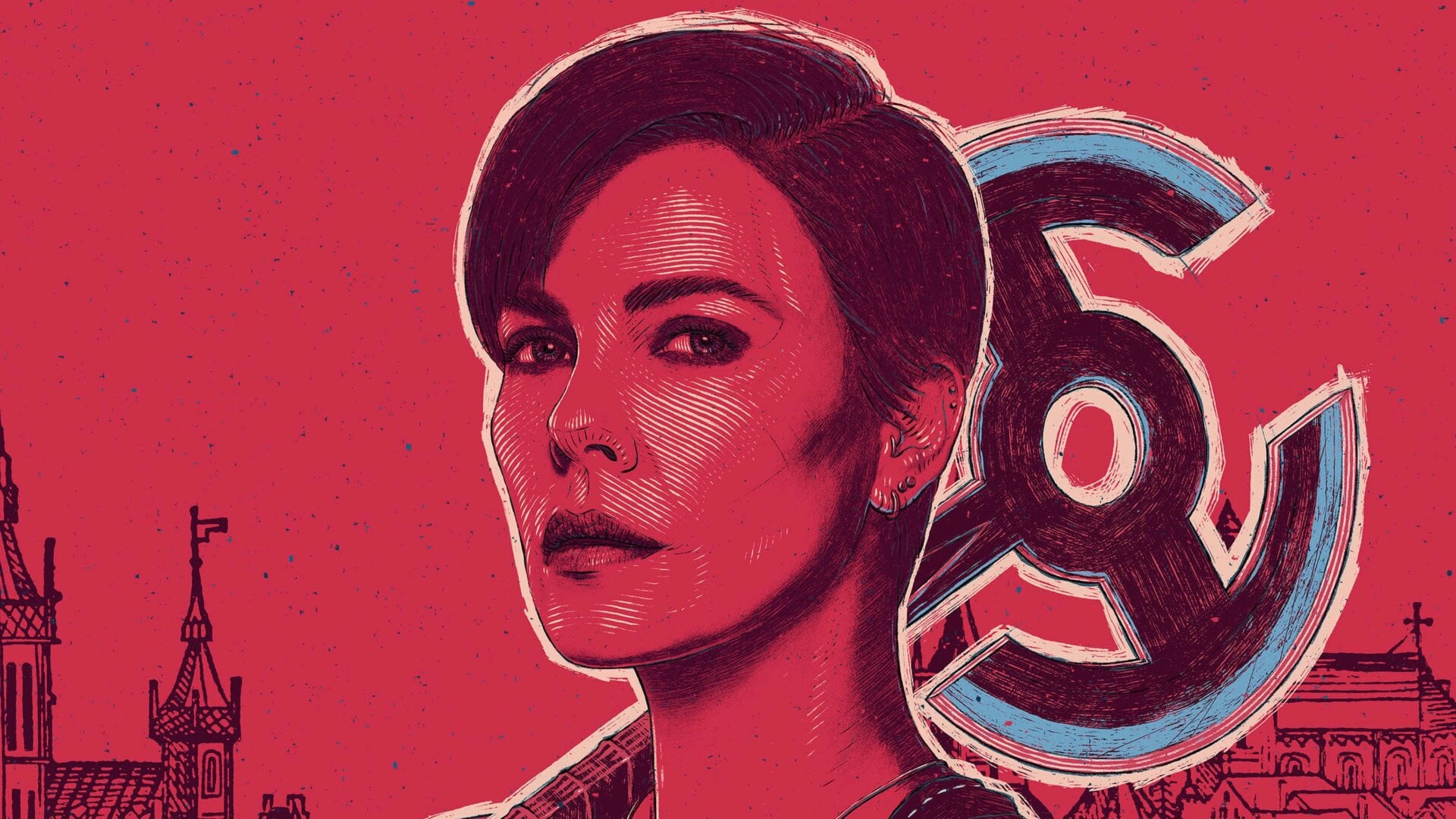 Charlize Theron in The Old Guard by Bartosz Kosowski.