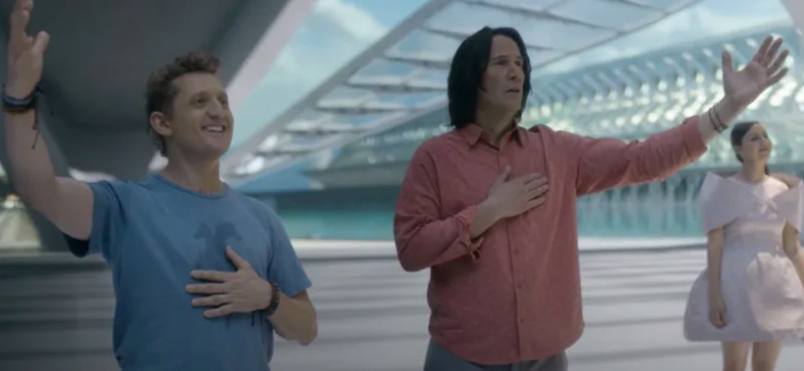 Bill and Ted are coming to Comic-Con... at home.