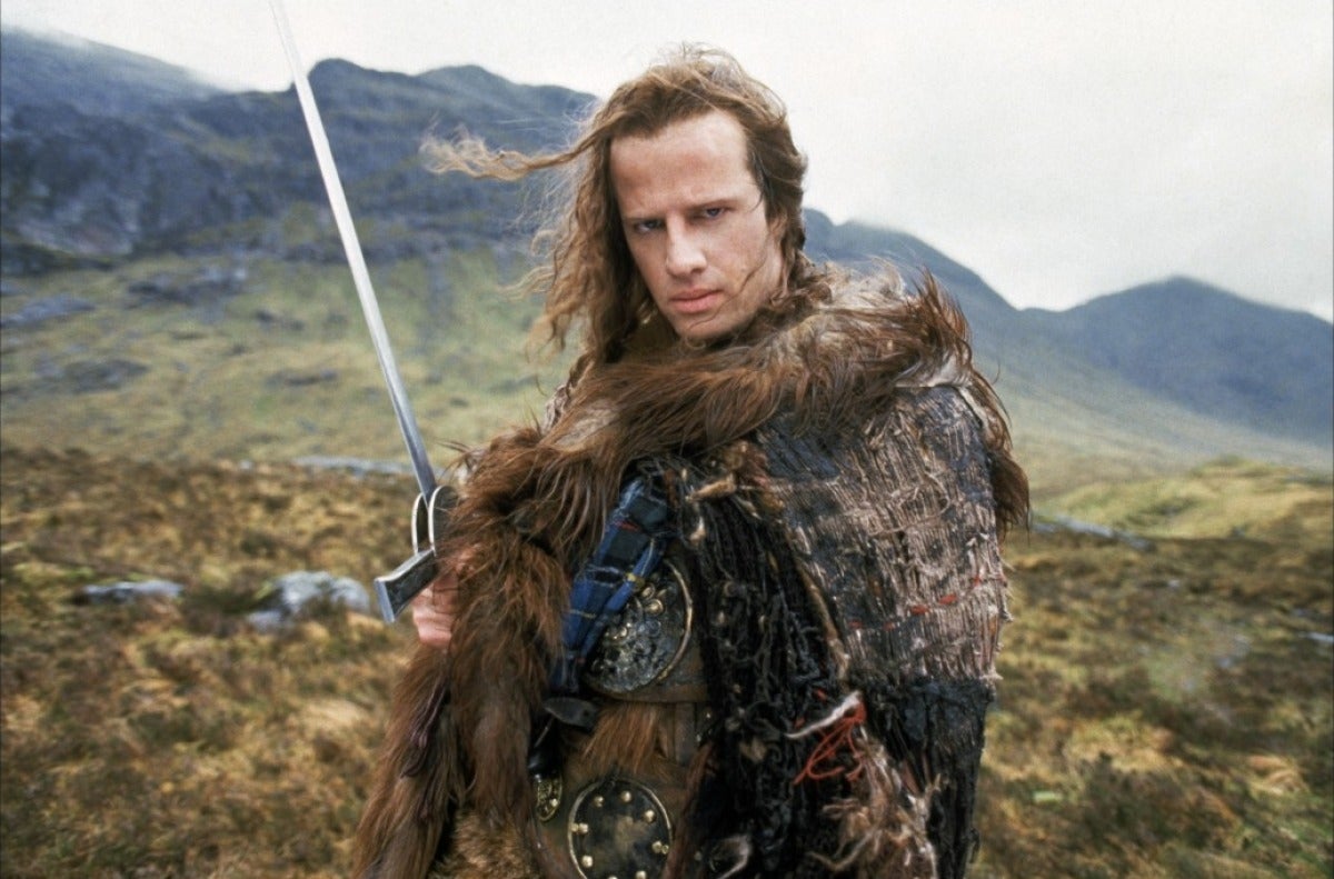 Christopher Lambert as Connor MacLeod.