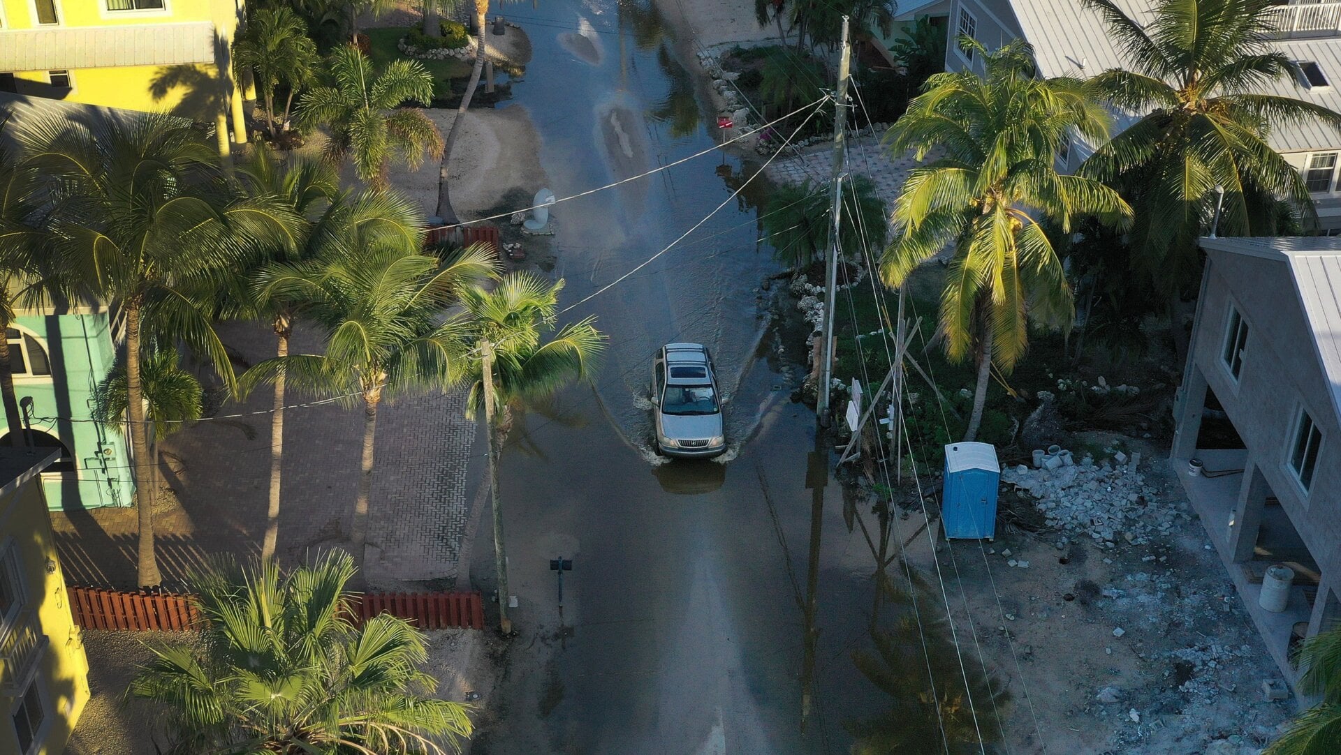 Flooding after an October 2019 storm in Florida. Expect even more of this in the near future.