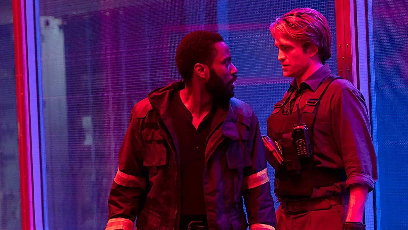 John David Washington and Robert Pattinson in Tenet.
