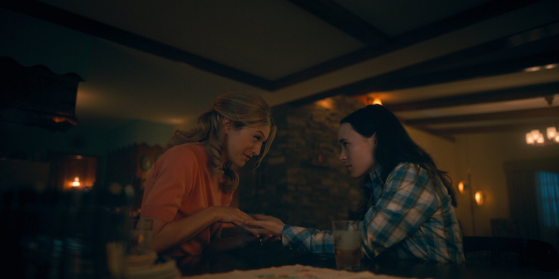 Sissy and Vanya sharing a moment.