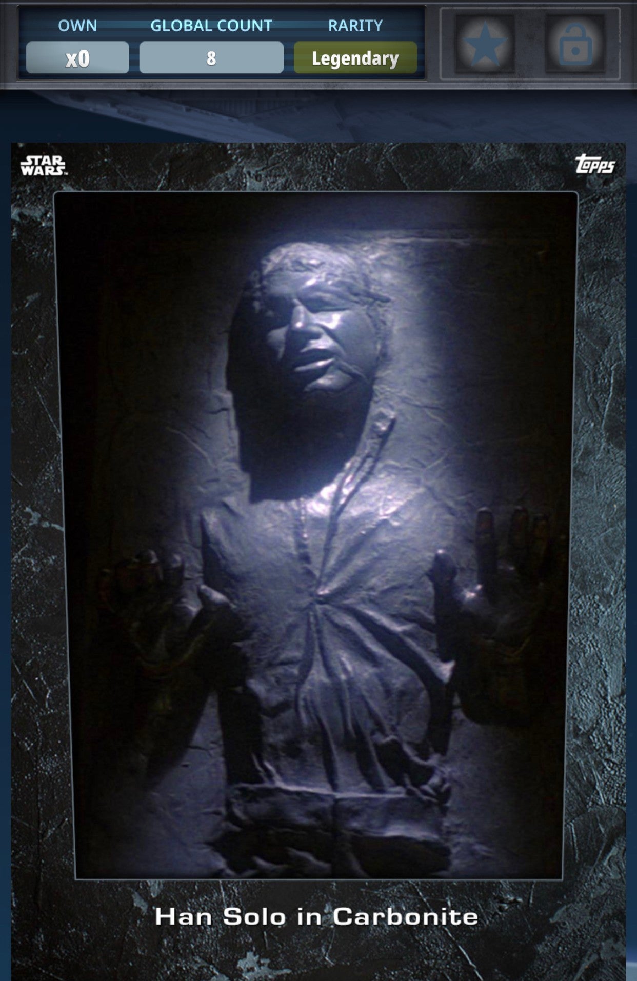 The 2018 Monument. I do not own this and only 8 people completed it. This, but for the new cards, is the goal.