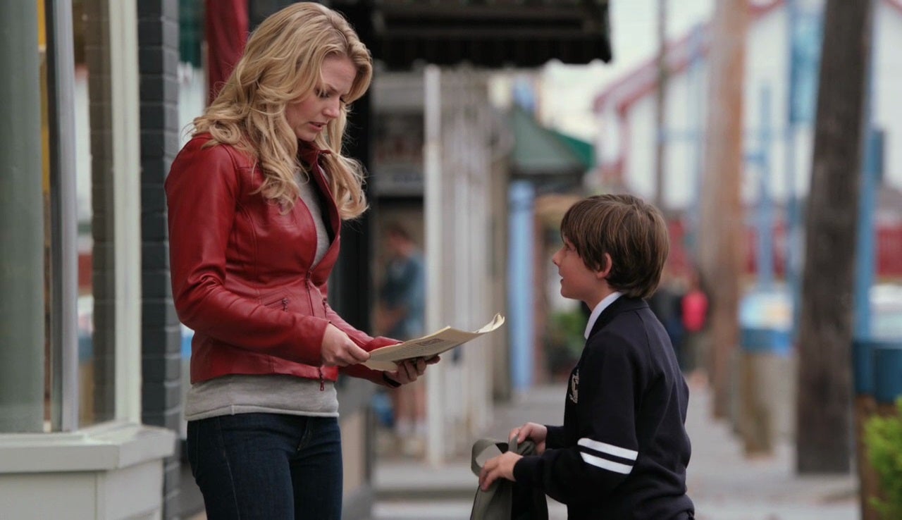 “Kid, stop showing me your Swanqueen fan fiction it’s starting to get creepy.” 
