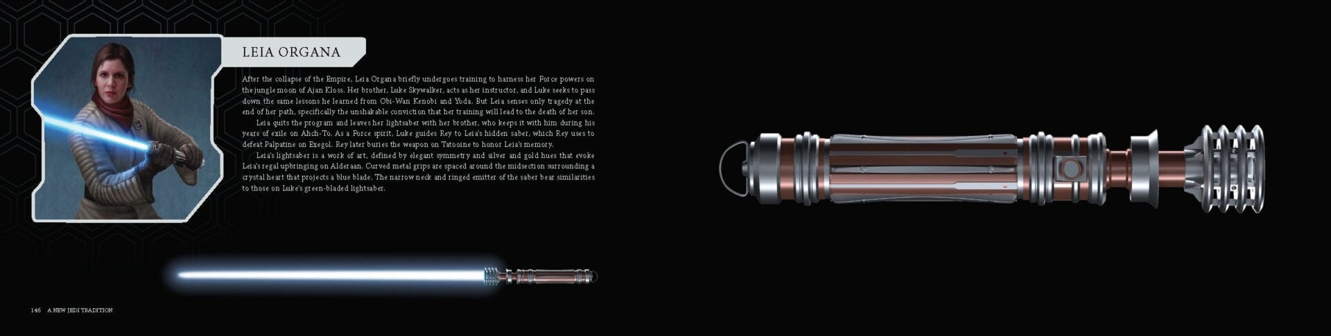 One of the book’s newer sabers. 