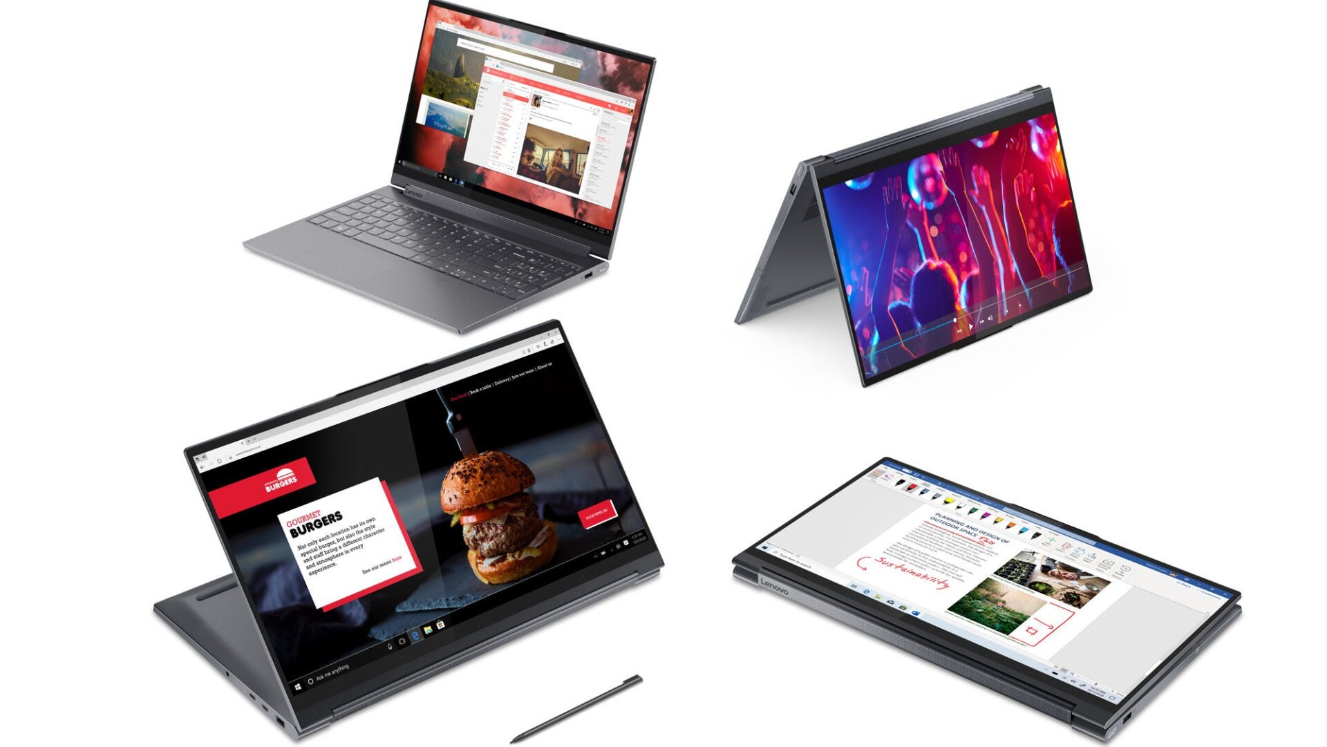 The Yoga 9i family.
