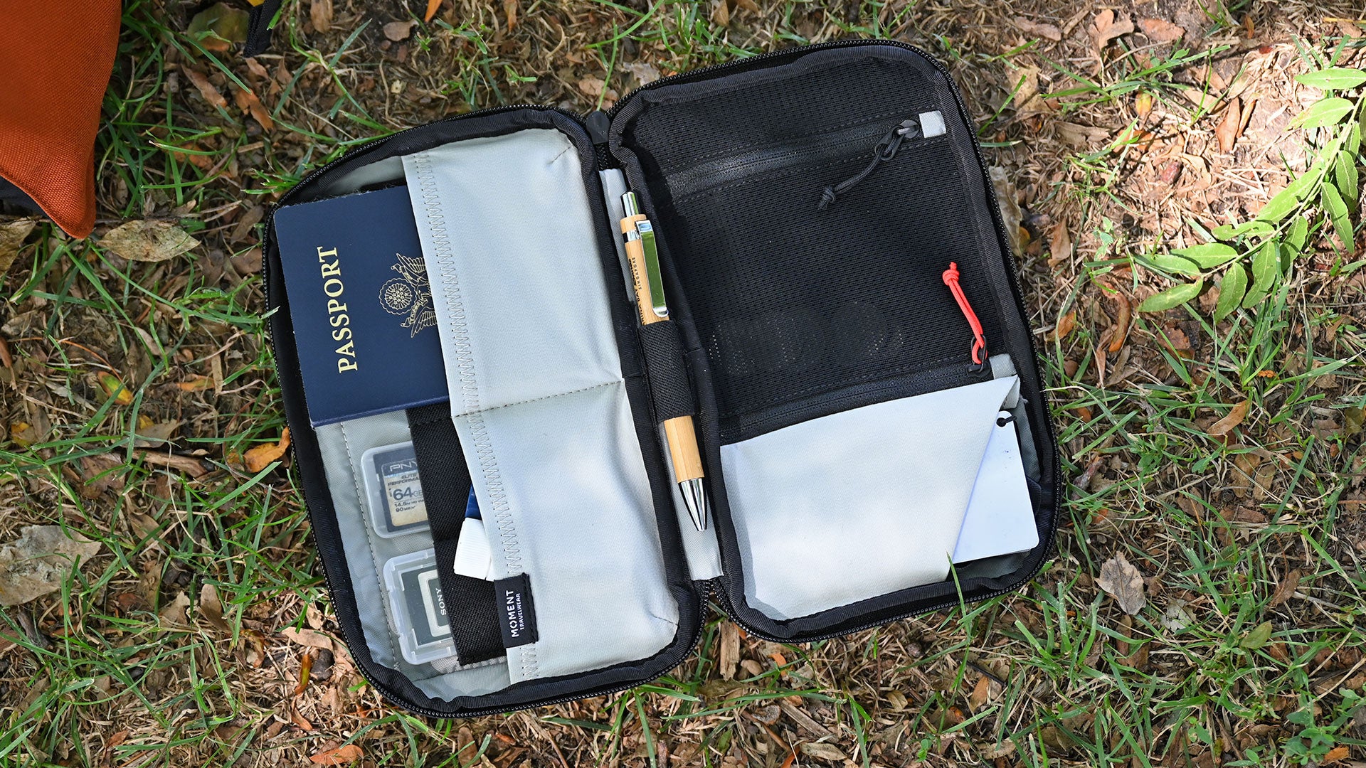 When it comes to travel organization, I really like have a smaller removable bag or pouch for holding important items like passports, memory cards, and extra money. 