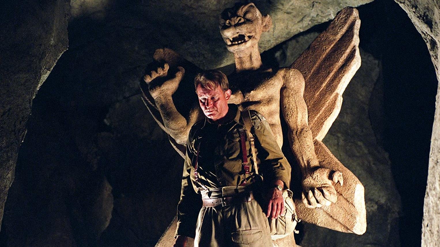 He’s right behind me, isn’t he? Exorcist: The Beginning