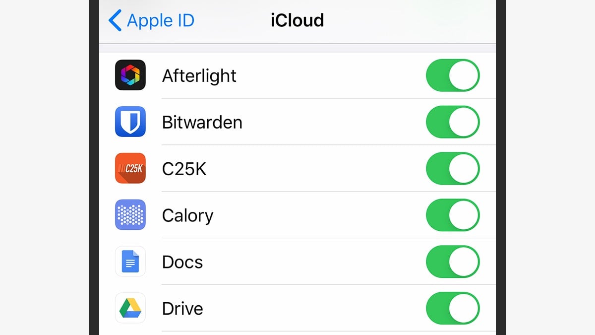 More iPhone apps than you might realize already use iCloud backups.