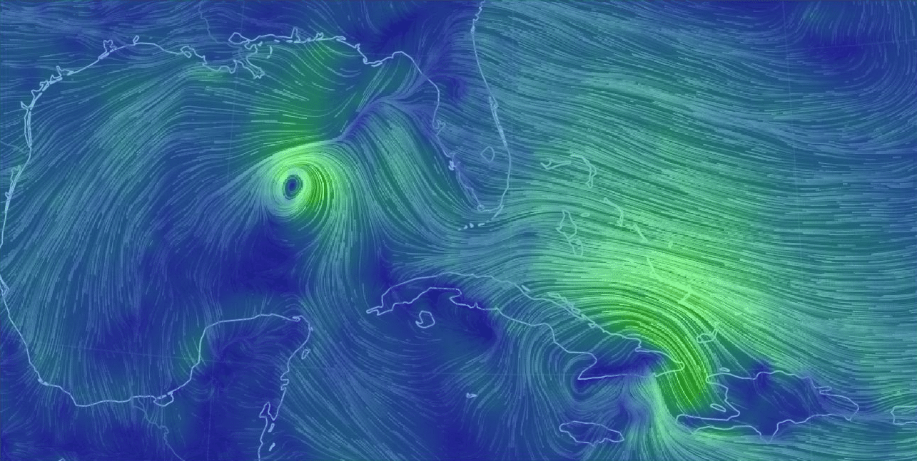 The GFS model forecast shows Hurricane Marco and Tropical Storm Laura (predicted to reach Category 2 force around Wednesday) in the Gulf Coast this week. As if we don’t have enough apocalypses on our hands.
