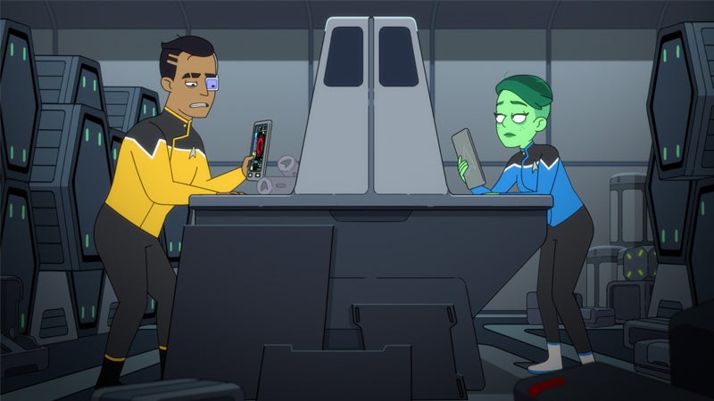 Poor Rutherford and Tendi find themselves stretched thin.