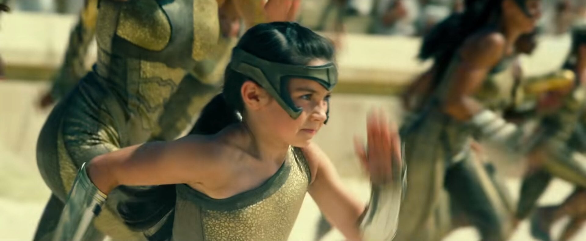 Lily Aspell, reprising her role as the young Diana.