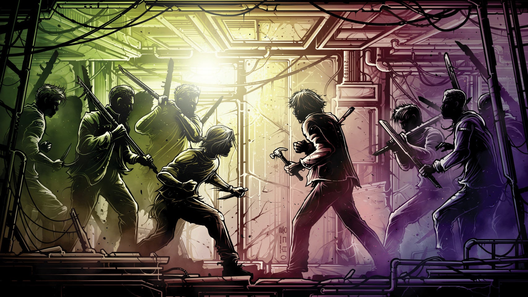 You won’t need a hammer to fight through the crowds at this art show.