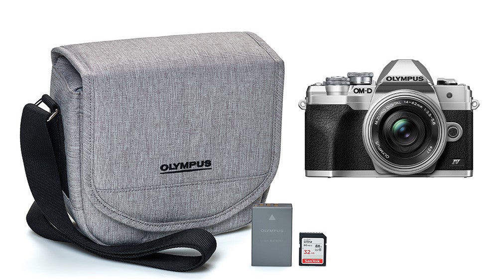 Here is what Olympus is giving away for anyone who orders an E-M10 Mark Iv before November 1. 