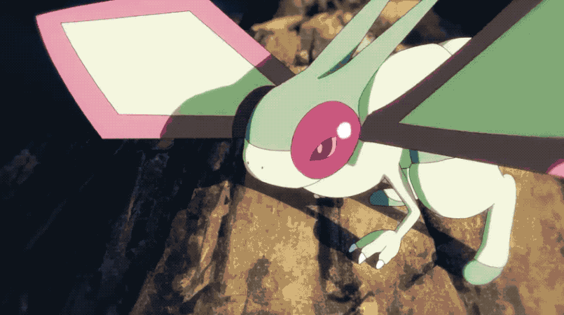 A Dragapult using Dragon Darts against a Flygon, and the Flygon responding with what appears to be Draco Meteor.