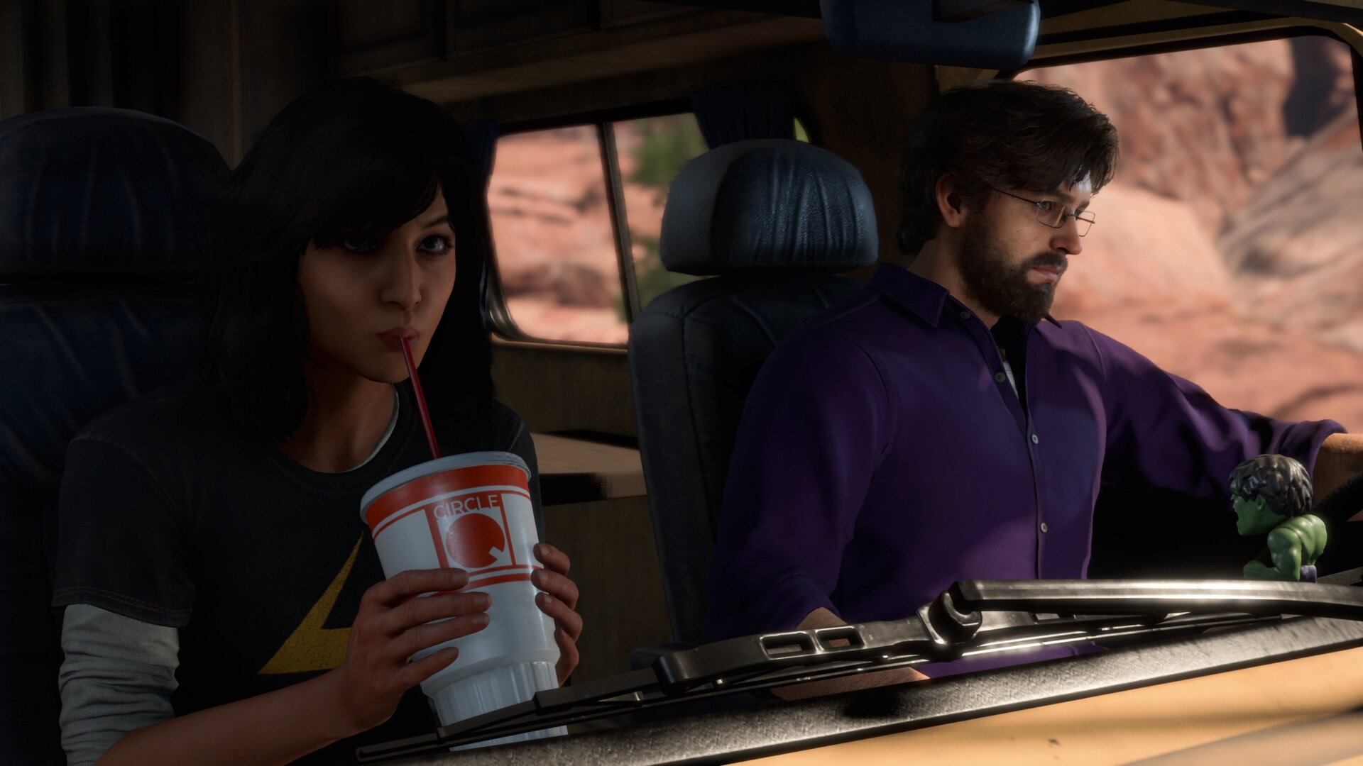 Kamala and Bruce are adorable together, which is important to the true themes of Marvel’s Avengers.