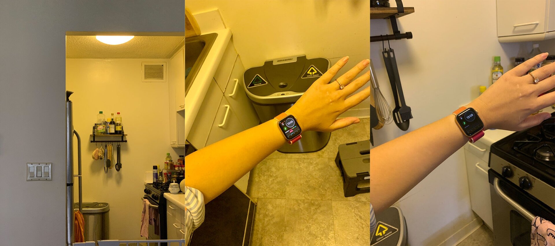 My phone’s auto color correction in action.