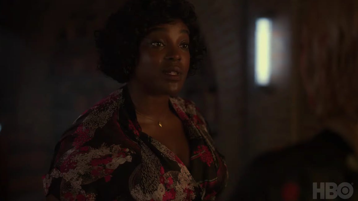 Ruby having a very necessary conversation with Christina.