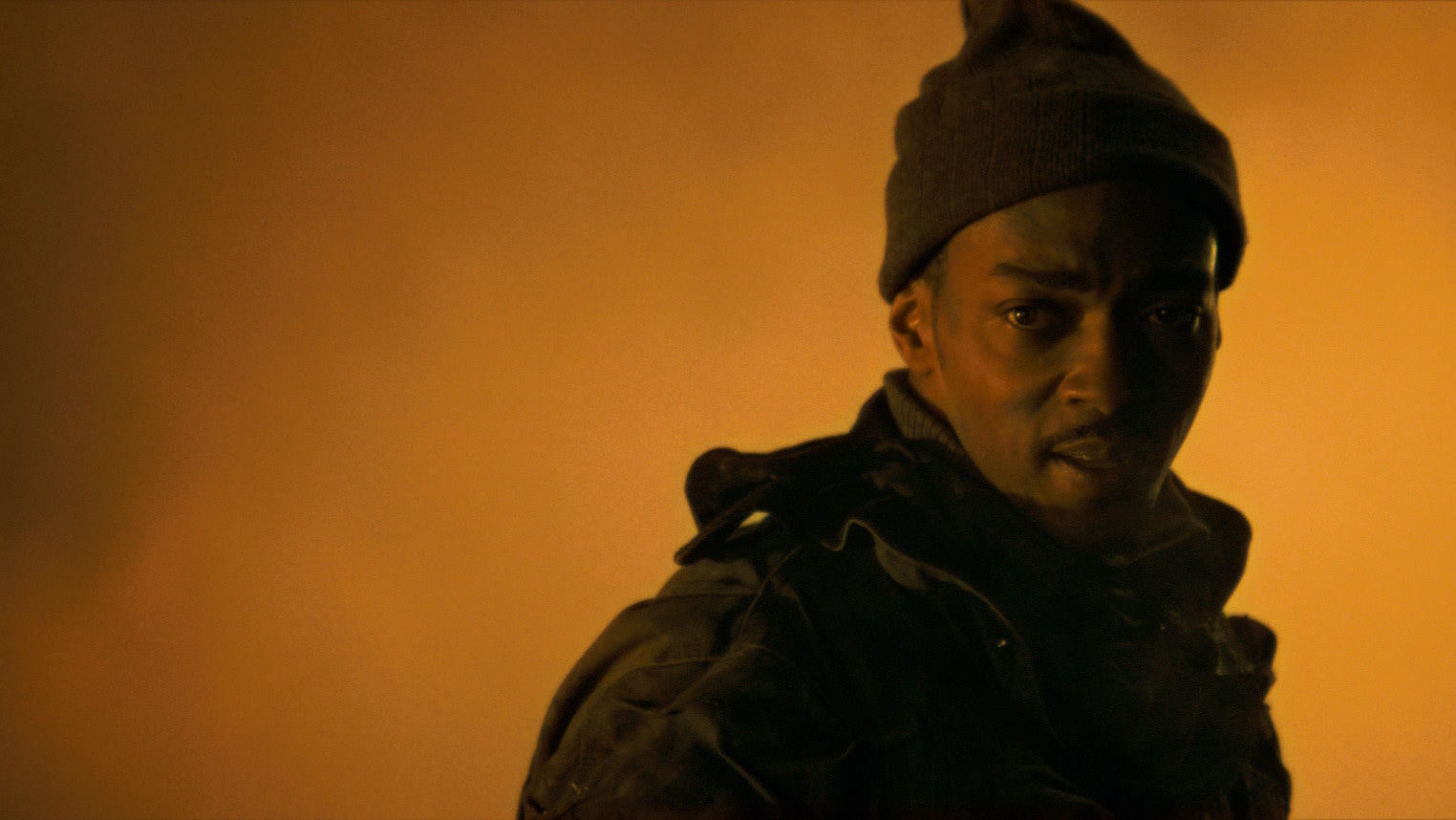 Anthony Mackie in Synchronic.