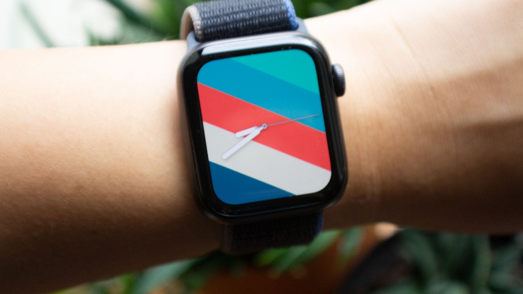 I dig the new Stripes watch face even though I usually prefer complications.