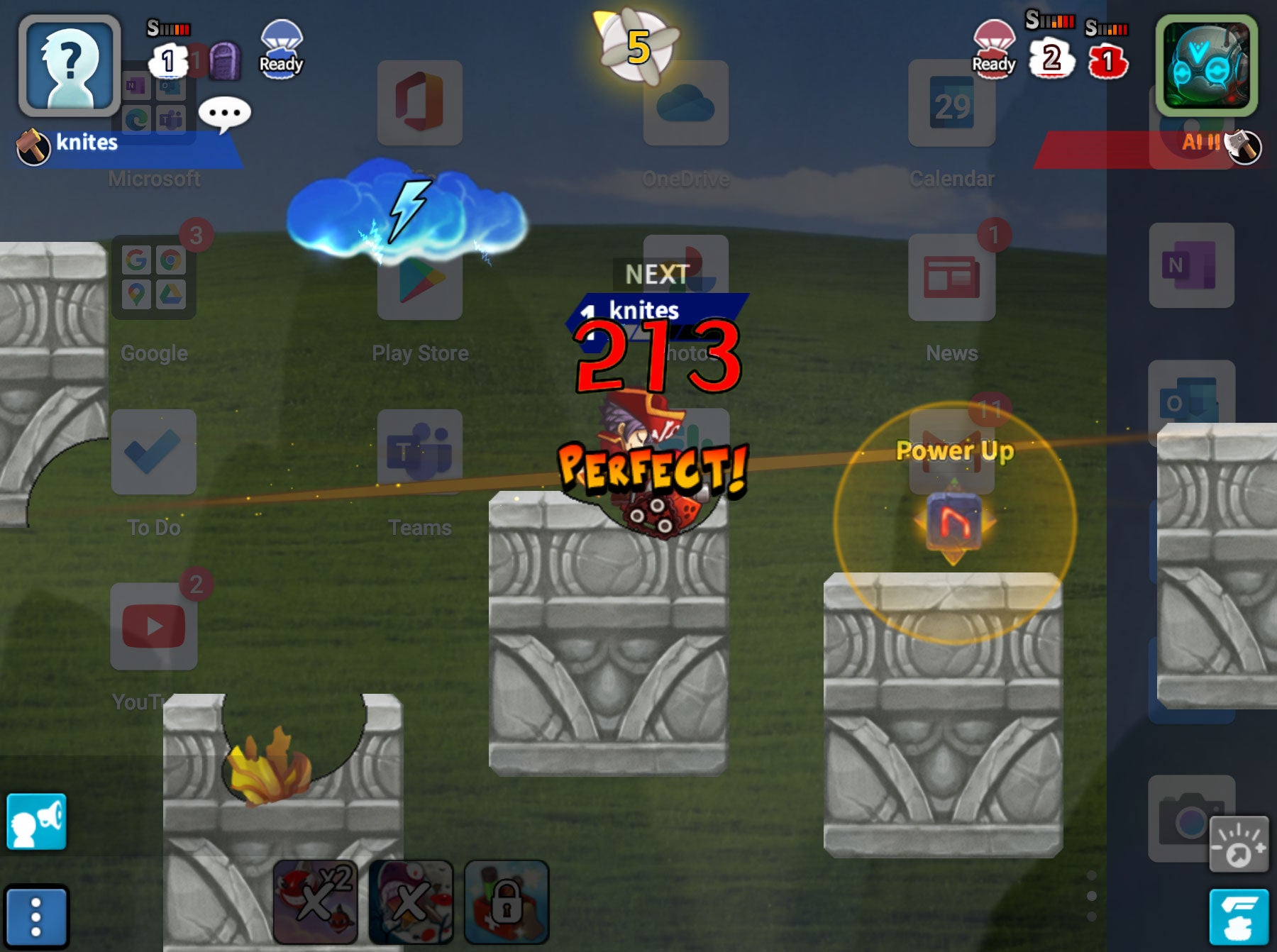 When you just want to relax with a mobile game, this and other software/gestures bugs just feel weird.