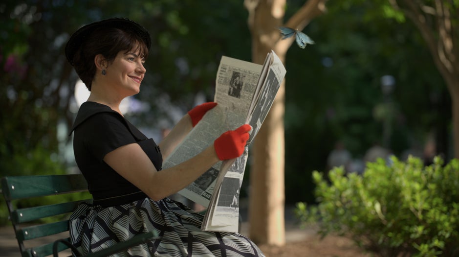 Ruby, living her best white woman life.